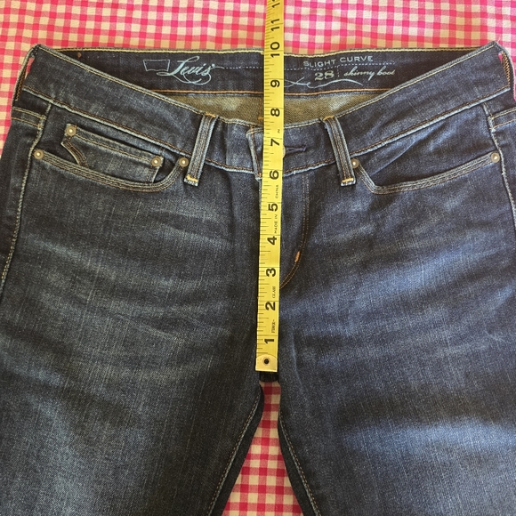Levi's Skinny Boot Jeans sz 28 - Picture 6 of 7
